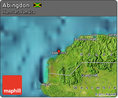 Satellite Map of Abingdon
