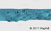 Satellite Panoramic Map of the area around 18° 21' 26" N, 78° 58' 29" W