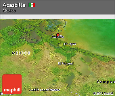 Satellite 3D Map of Atastilla
