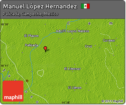 Physical Map of Manuel López Hernandez