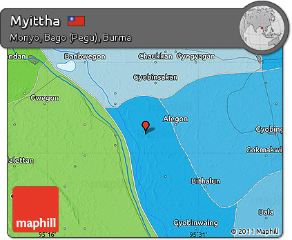 Political Map of Myittha