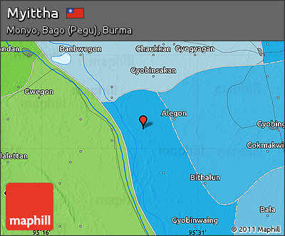 Political Map of Myittha