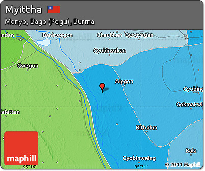 Political Map of Myittha