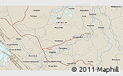 Shaded Relief 3D Map of Buenos Aires