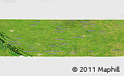 Satellite Panoramic Map of Buenos Aires