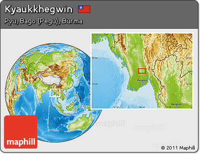 Physical Location Map of Kyaukkhegwin