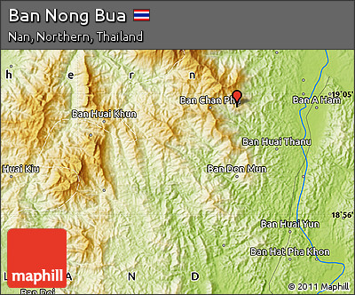 Physical Map of Ban Nong Bua