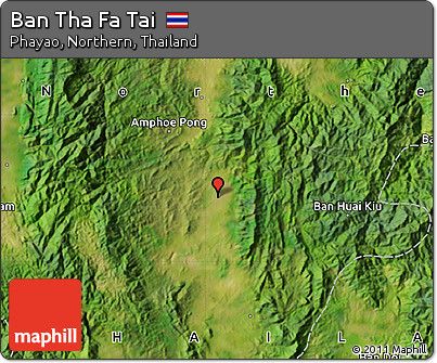 Satellite Map of Ban Tha Fa Tai