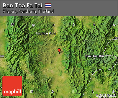 Satellite Map of Ban Tha Fa Tai