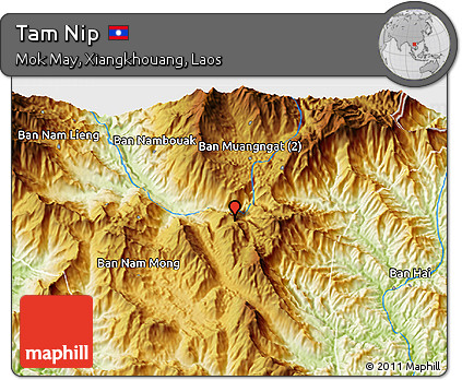 Physical 3D Map of Tam Nip