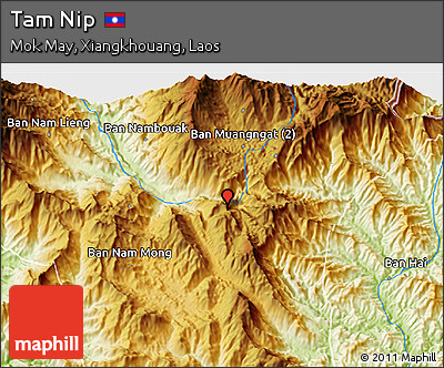 Physical 3D Map of Tam Nip