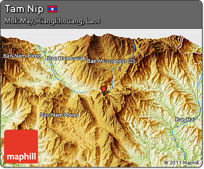 Physical 3D Map of Tam Nip