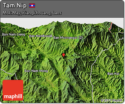 Satellite 3D Map of Tam Nip