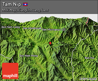 Satellite 3D Map of Tam Nip