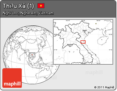 Blank Location Map of Thiều Xá (1)