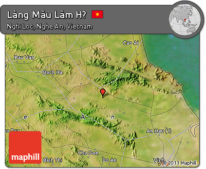 Satellite Map of Làng Mâu Lâm Hạ