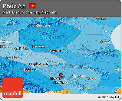 Political Panoramic Map of Phúc An