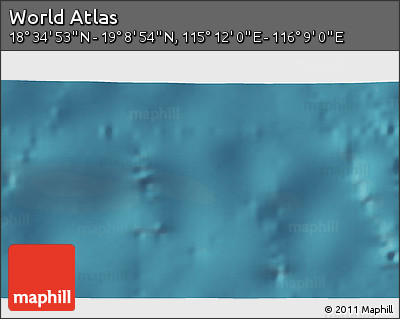 Satellite 3D Map of the Area around 18° 51' 53" N, 115° 40' 30" E
