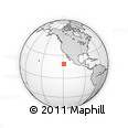 Outline Map of the Area around 18° 51' 53" N, 118° 55' 30" W, rectangular outline