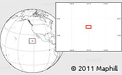 Blank Location Map of the area around 18° 51' 53" N, 123° 10' 30" W
