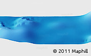 Shaded Relief Panoramic Map of the area around 18° 51' 53" N, 161° 34' 29" E