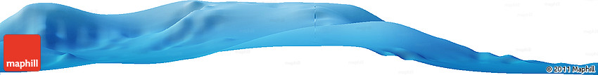 Shaded Relief Horizon Map of the Area around 18° 51' 53" N, 164° 58' 29" E