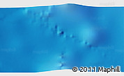 Physical 3D Map of the area around 18° 51' 53" N, 166° 40' 30" E