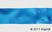 Shaded Relief Panoramic Map of the area around 18° 51' 53" N, 51° 46' 29" W