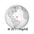 Outline Map of the Area around 18° 51' 53" N, 52° 37' 30" W, rectangular outline