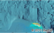 Satellite Map of the area around 18° 51' 53" N, 64° 31' 30" W