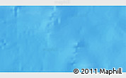 Physical 3D Map of the area around 18° 51' 53" N, 65° 31' 30" E