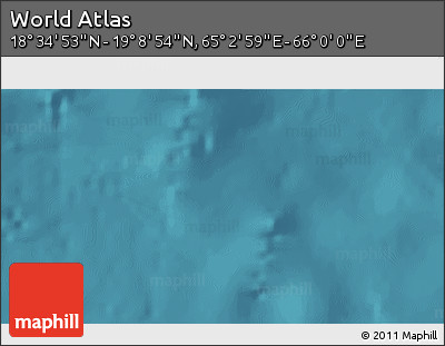 Satellite 3D Map of the Area around 18° 51' 53" N, 65° 31' 30" E