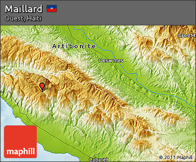 Physical 3D Map of Maillard
