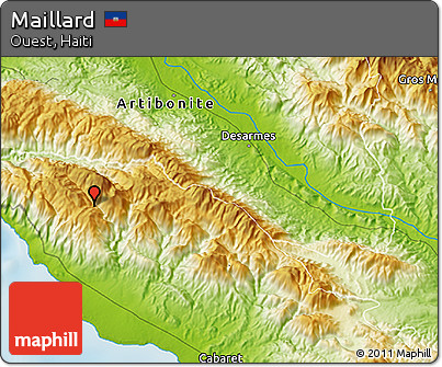 Physical 3D Map of Maillard