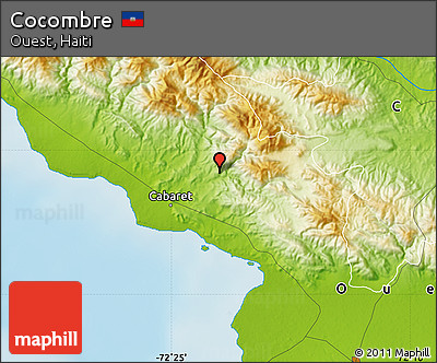 Physical Map of Cocombre