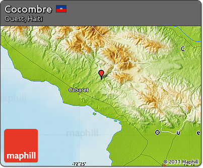 Physical Map of Cocombre