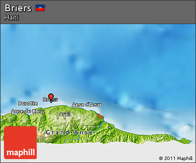 Physical 3D Map of Briers