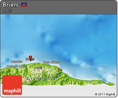 Physical 3D Map of Briers