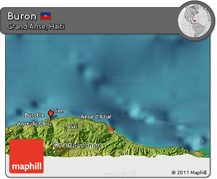 Satellite 3D Map of Buron