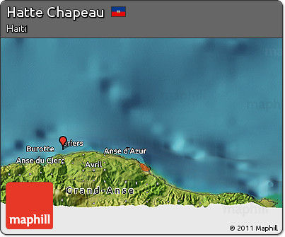 Satellite 3D Map of Hatte Chapeau