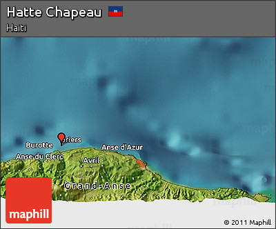 Satellite 3D Map of Hatte Chapeau