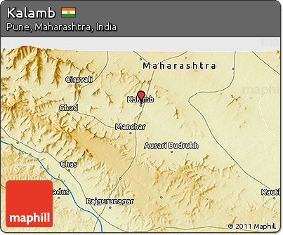 Physical 3D Map of Kalamb
