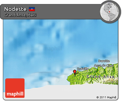 Physical 3D Map of Nodeste