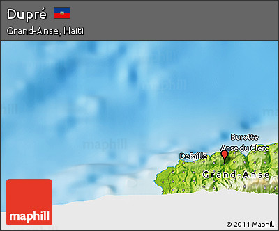 Physical 3D Map of Dupré