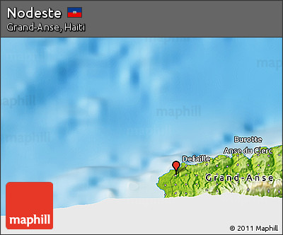 Physical 3D Map of Nodeste