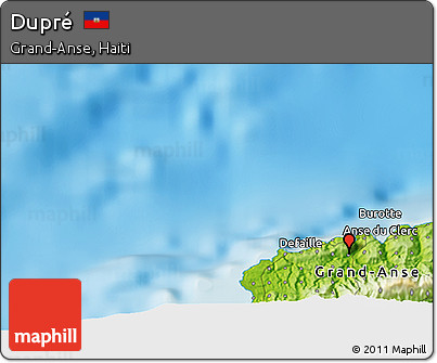 Physical 3D Map of Dupré