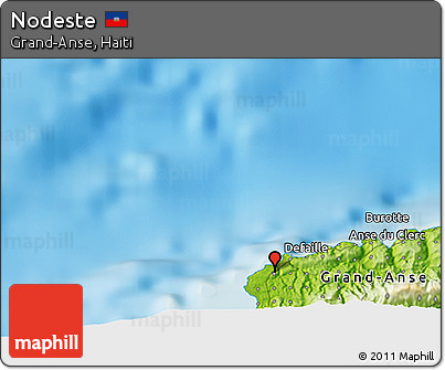 Physical 3D Map of Nodeste