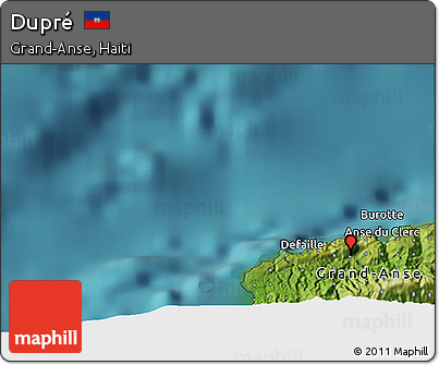 Satellite 3D Map of Dupré
