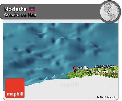 Satellite Panoramic Map of Nodeste