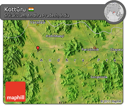 Satellite Map of Kottūru